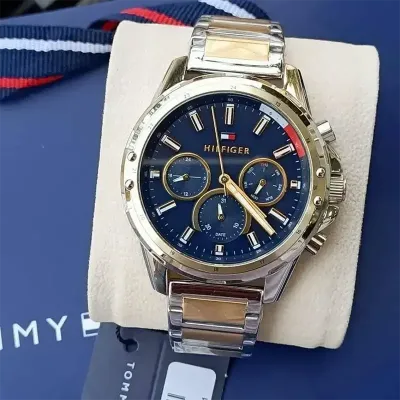 Tommy Hilfiger Mason Chronograph Blue Dial Men's Watch